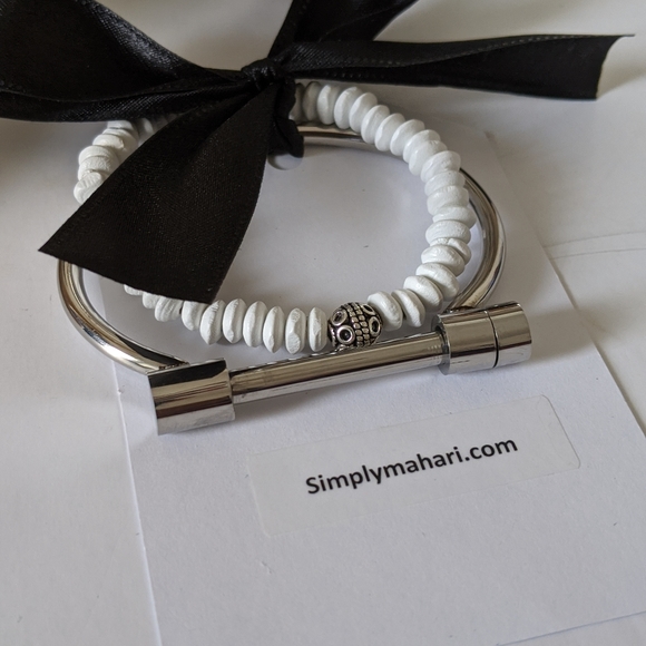 Simply Mahari Jewelry - Simply Shackle Bracelet Set Simply Mahari Jewelry - Simply Shackle Bracelet Set